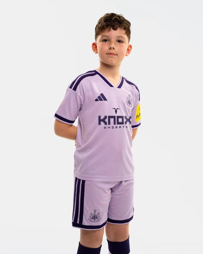 Kit Infantil Newcastle Third 26/27 - Lilas