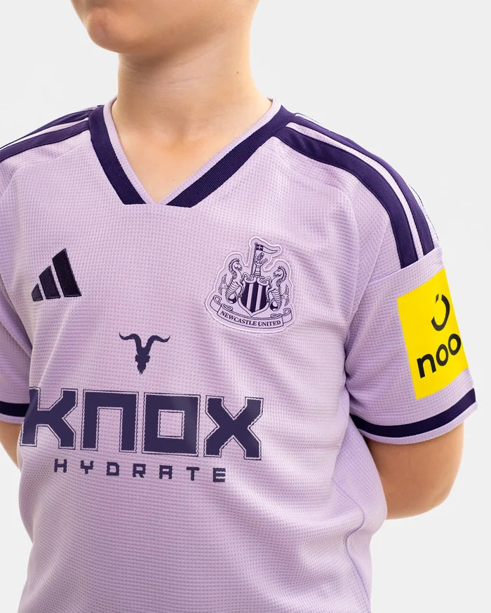 Kit Infantil Newcastle Third 26/27 - Lilas