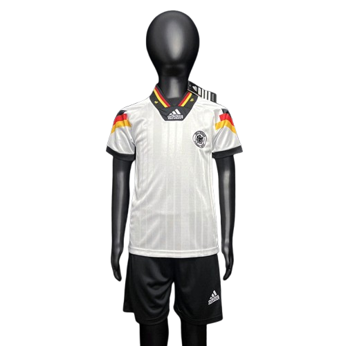 Kit Infantil Alemanha Home Retro 1992 - Branco