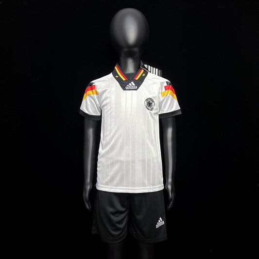 Kit Infantil Alemanha Home Retro 1992 - Branco
