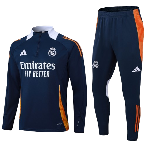 Kit Treino Agasalho + Calça Real Madrid  - Azul