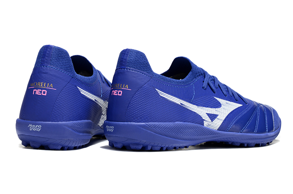 Chuteira Society Mizuno Morelia Neo 3 Japan FG - Azul Marinho