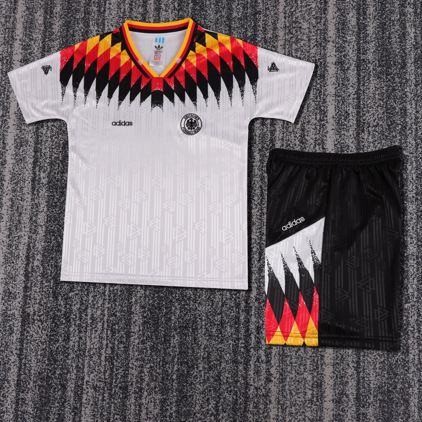 Kit Infantil Alemanha Home Retro 1994 - Branca