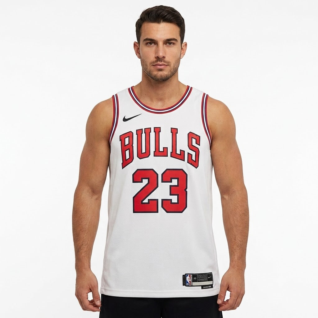 Regata Chicago Bulls Masculina - Branca