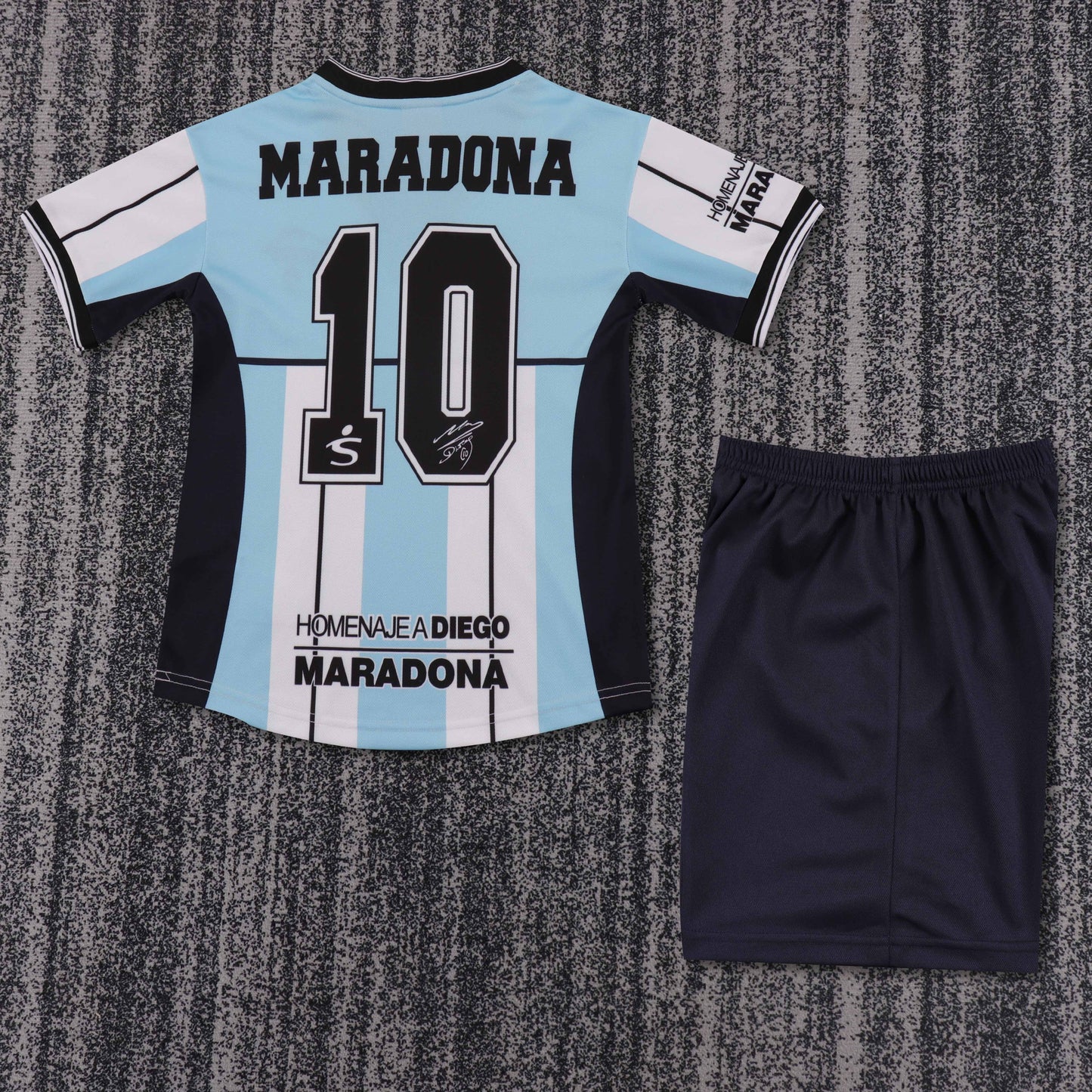 Kit Infantil Argentina Retro Edição Especial 2001 - Azul Claro