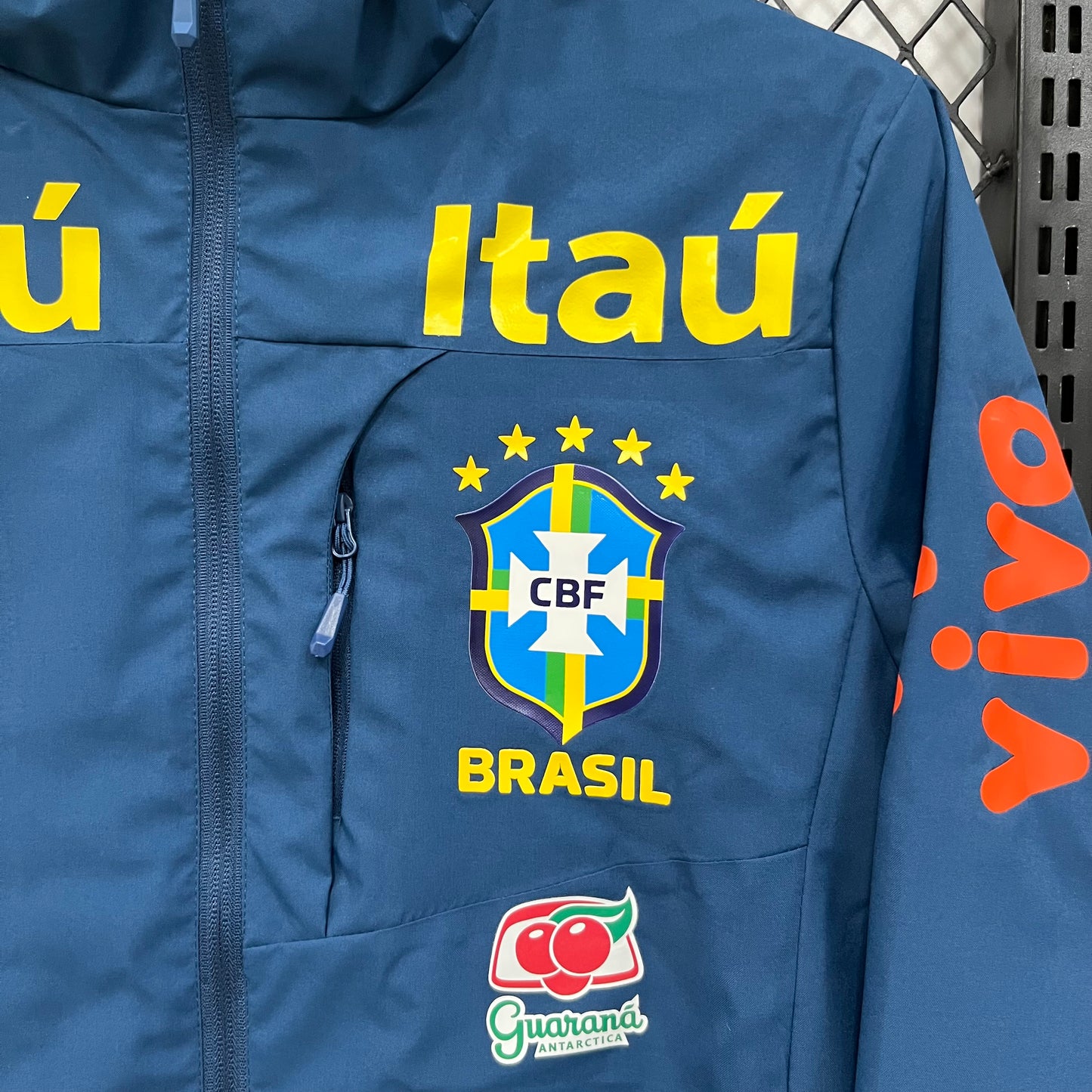 Jaqueta Brasil Jordan - Azul