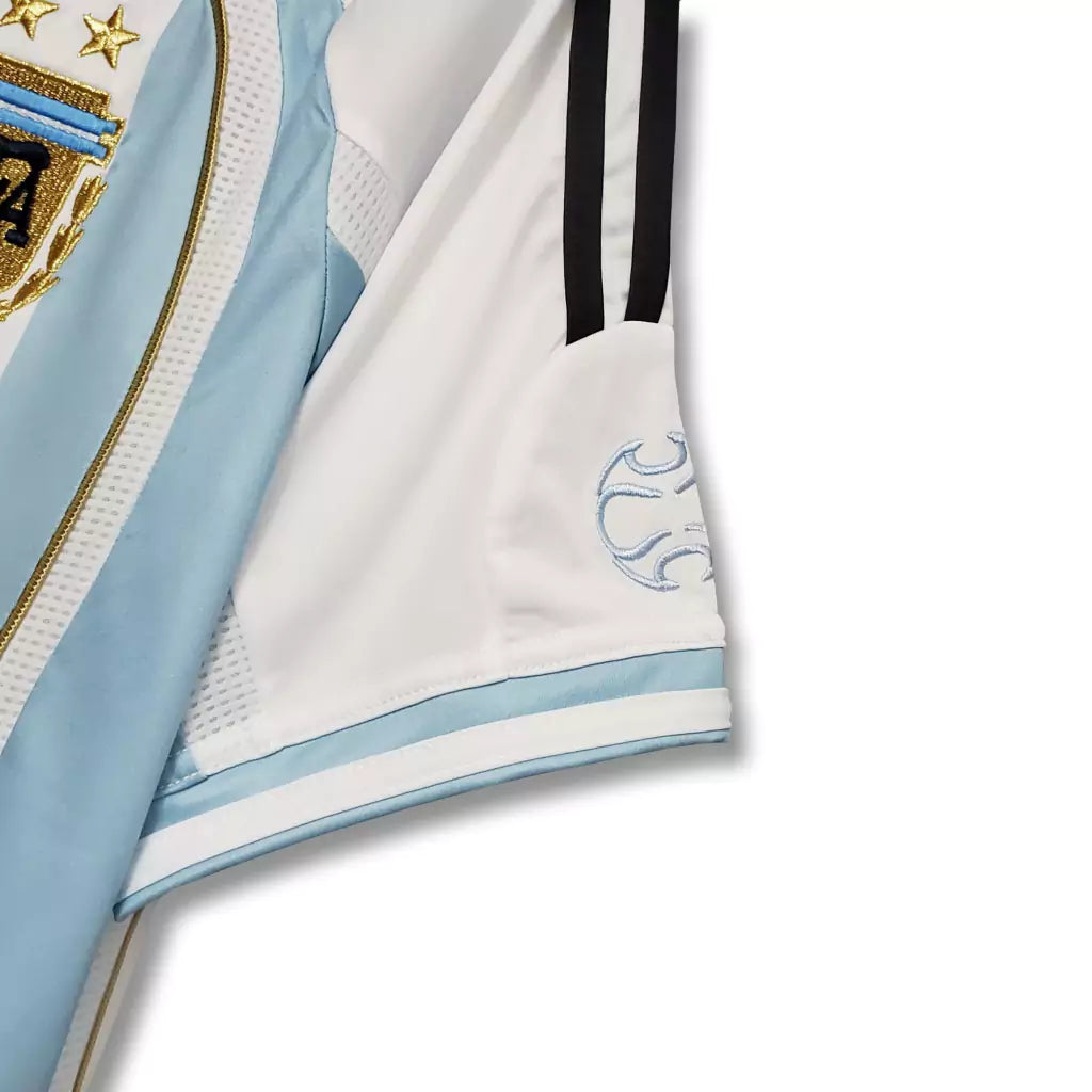 Argentina Home Retrô 2006 Masculino Adidas - Azul e Branca