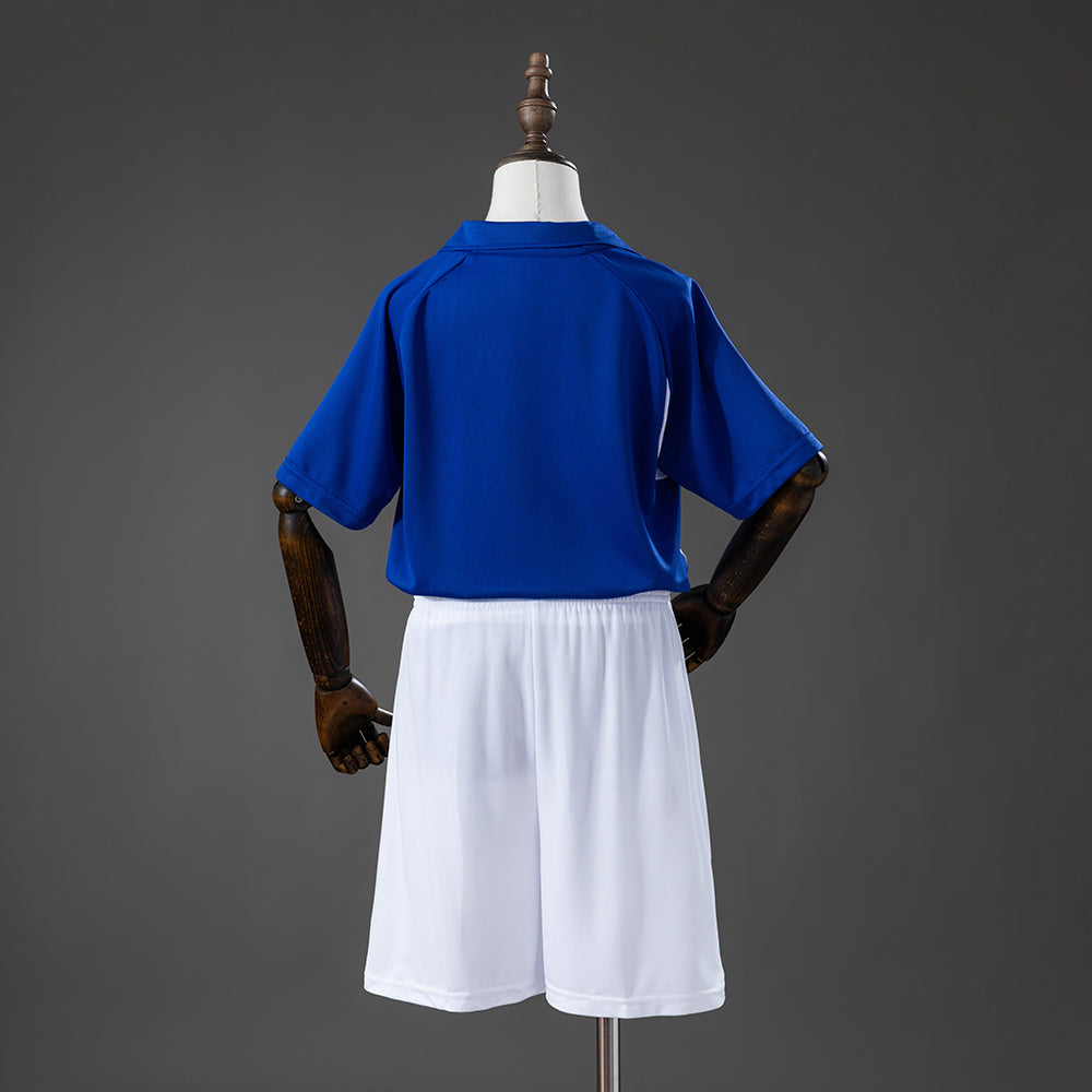 Kit Infantil Brasil Retro Away 2002 - Azul