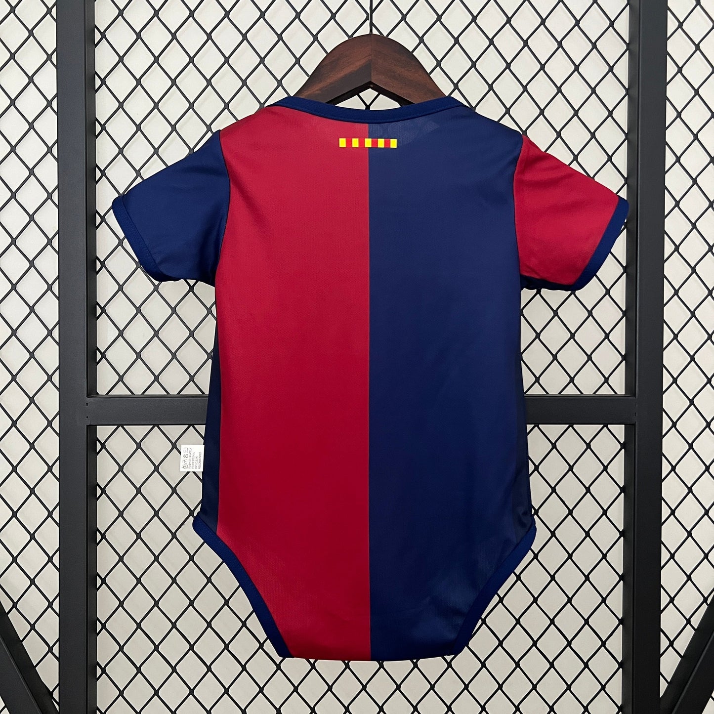 Body Bebê Infantil Barcelona Home 24/25 Nike  - Grená