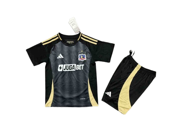 Kit Infantil Colo Colo Away 25/26 - Preta