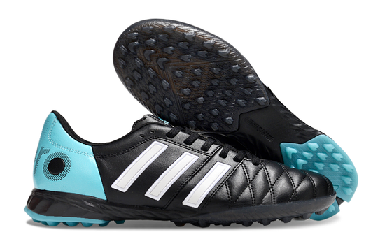 Chuteira Society Adidas adiPURE 11 Pro X PD25 Trx FG - Preto e Turquesa