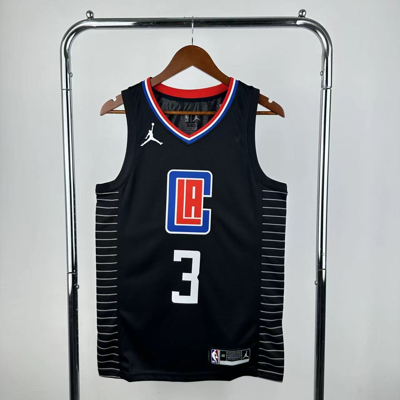 Regata Los Angeles Clippers Masculina - Preto