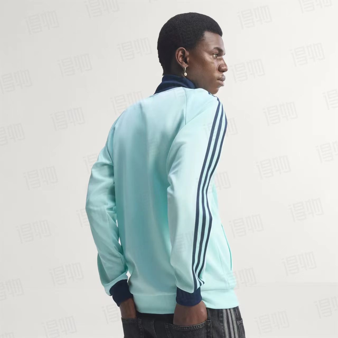 Jaqueta Alemanha Adidas - Azul Claro