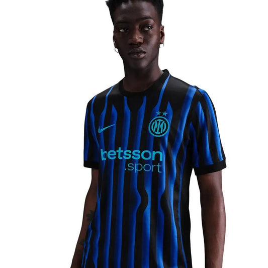 Inter de Milão Home 25/26 Torcedor Nike - Azul e Preto