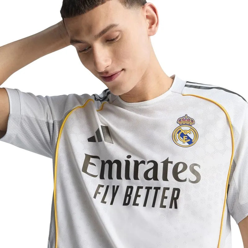 Real Madrid Home 25/26 Jogador Adidas - Branca