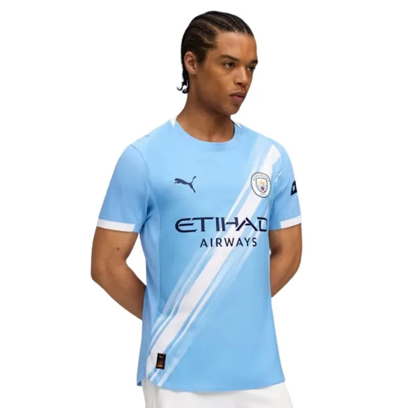 Manchester City Home 25/26 Jogador Puma - Azul