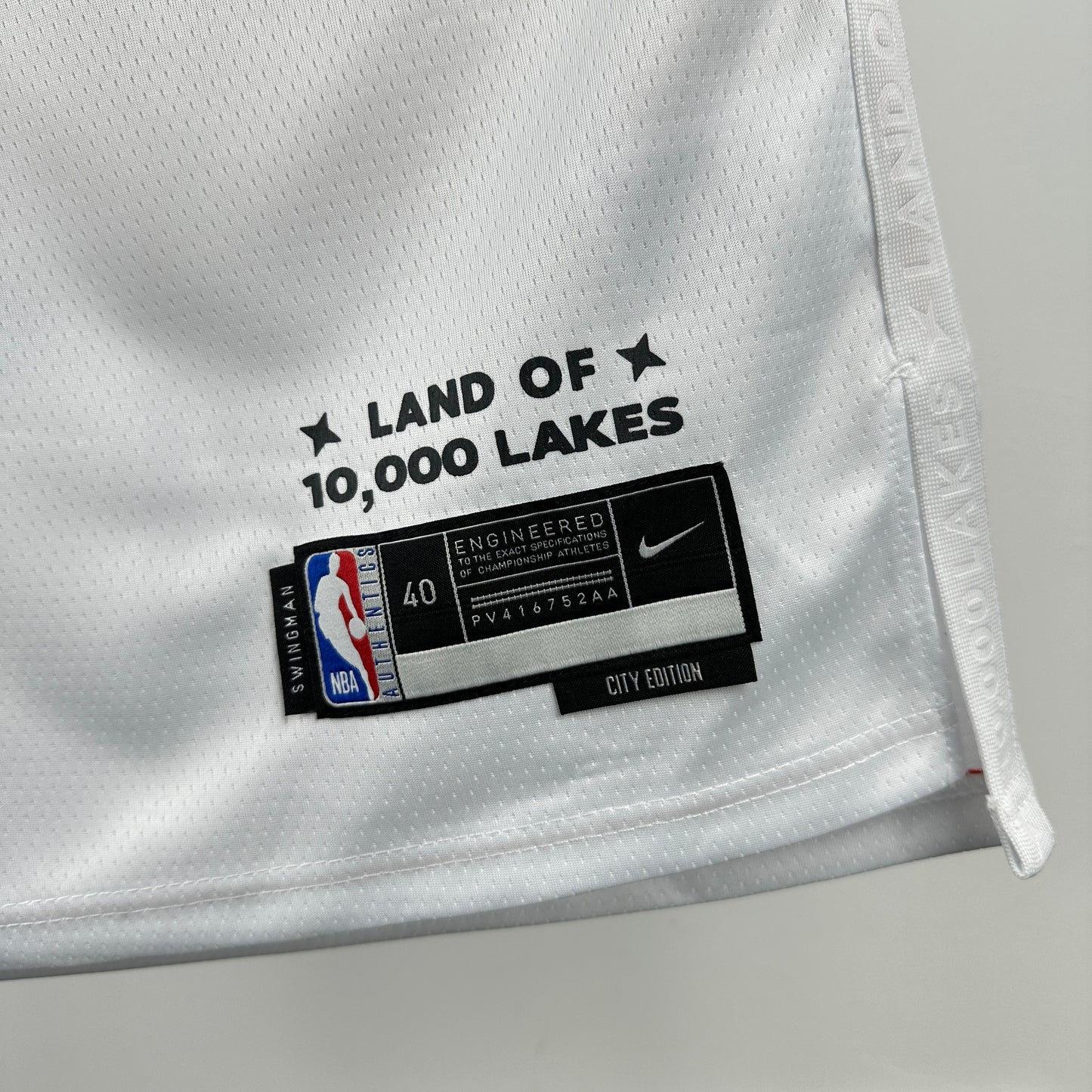 Regata Minnesota Timberwolves Masculina - Branca