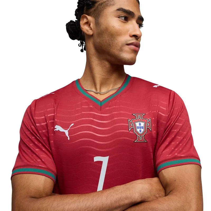 Portugal Home 26/27 Masculina Torcedor Puma - Vermelha