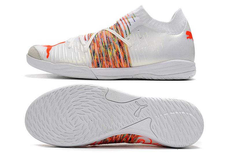 Chuteira Society Puma Future Z Match Pro - Branca
