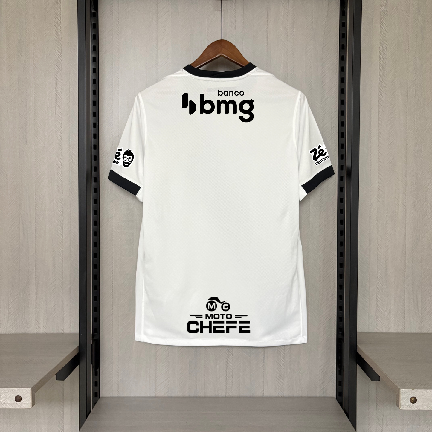 Vasco Away 26/27 Torcedor Com Patrocínios Nike - Branca e Preta