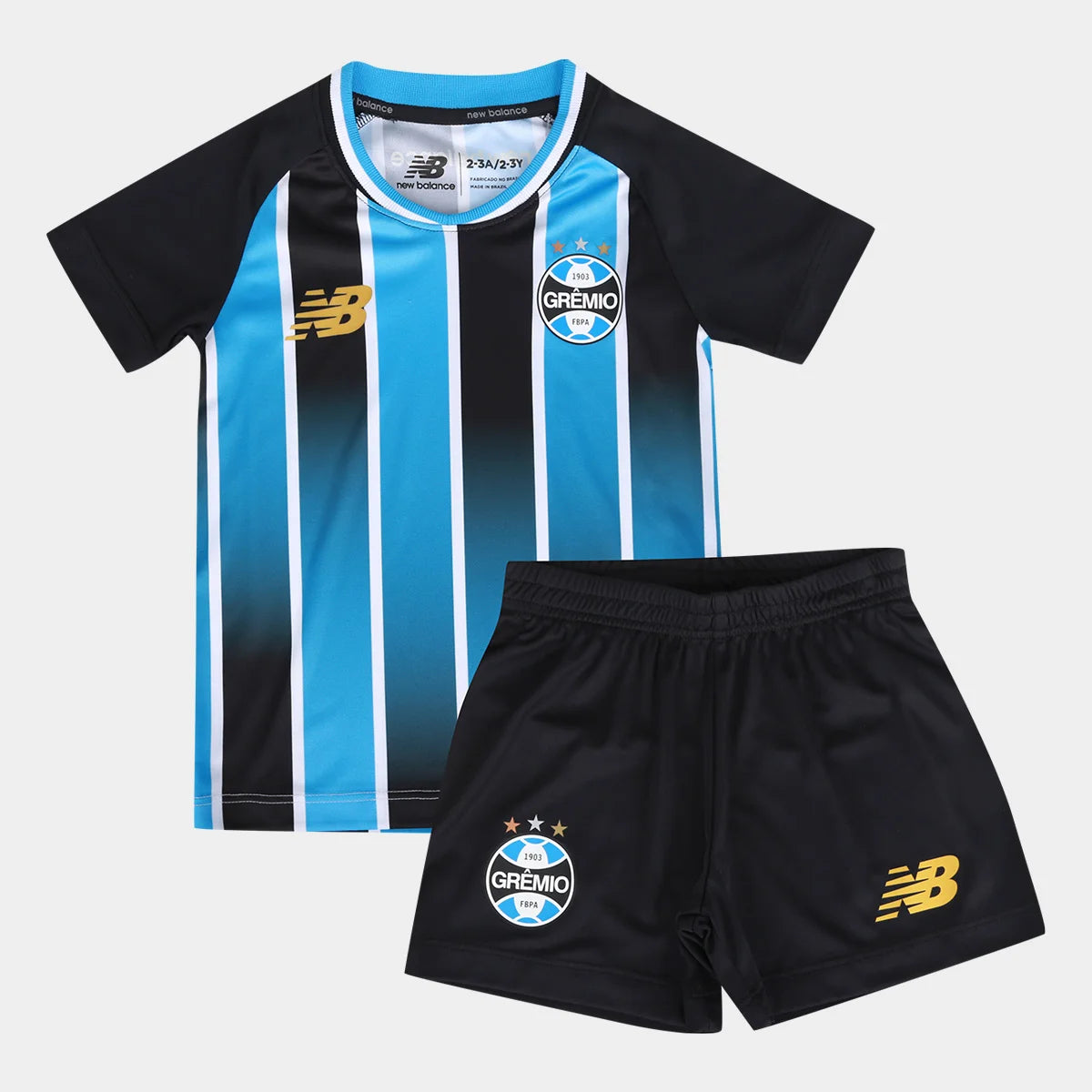 Kit Infantil Grêmio Home 26/27 - Tricolor