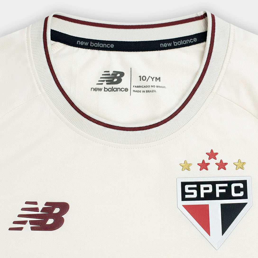 São Paulo Third 26/27 Torcedor New Balance Masculina - Bege