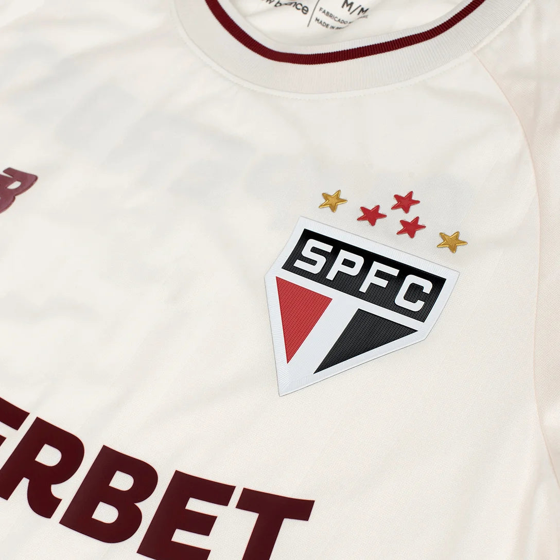 São Paulo Third 26/27 New Balance Feminino - Bege