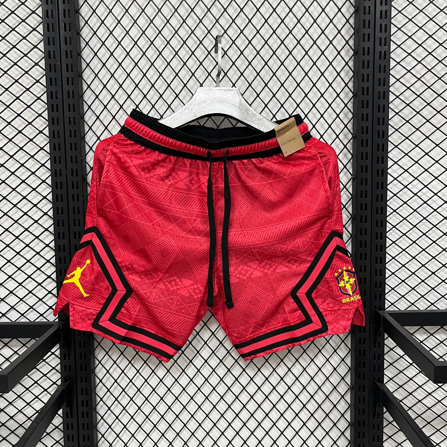 Shorts Brasil Jordan - Vermelho