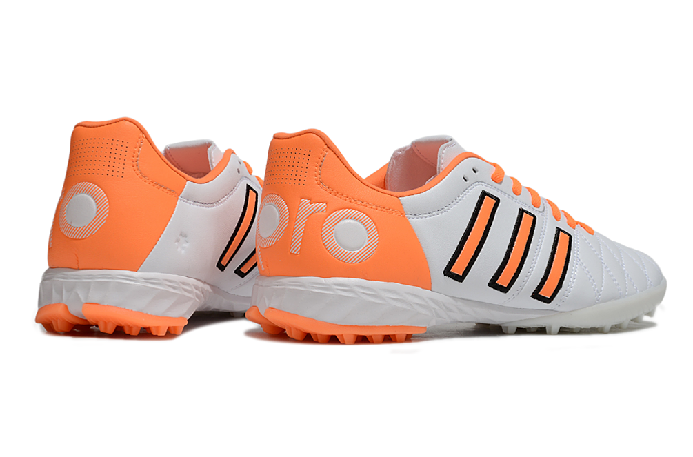 Chuteira Society Adidas adiPURE 11 Pro X PD25 Trx FG - Branca e Laranja