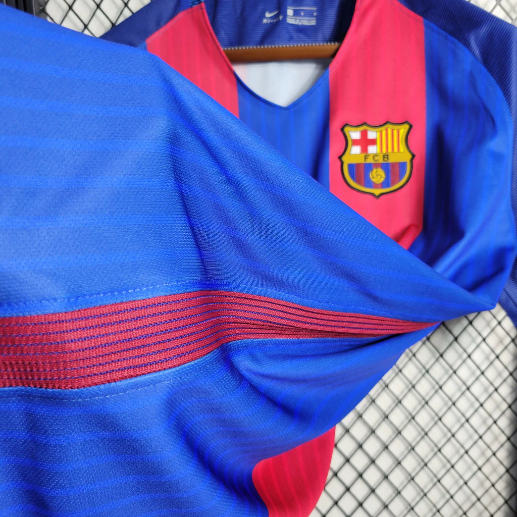 Barcelona Home Retrô 16/17 Nike - Grená