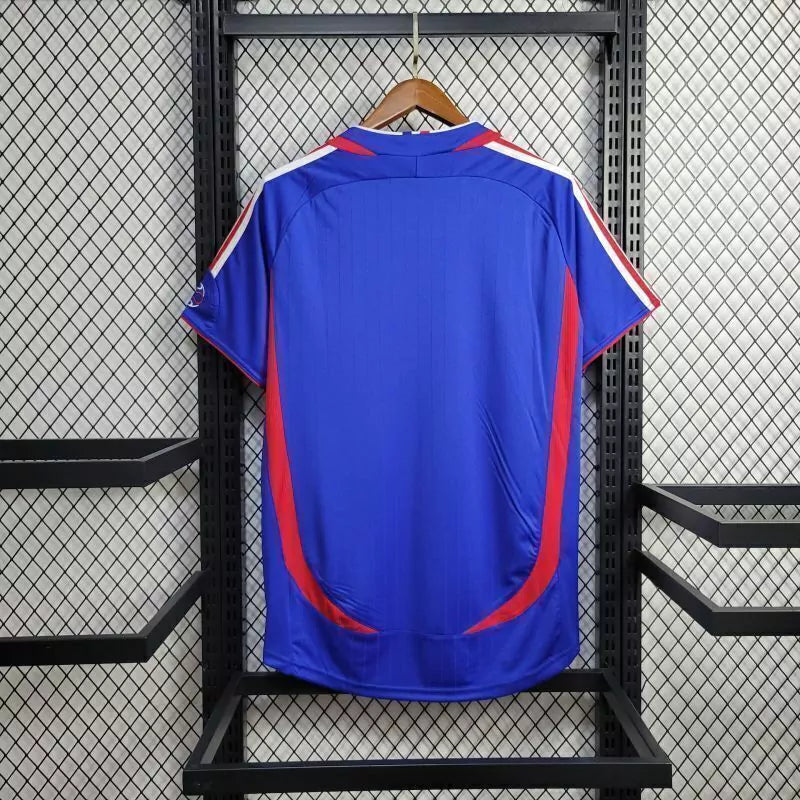 França Retrô Away 2006 Masculino Adidas - Azul