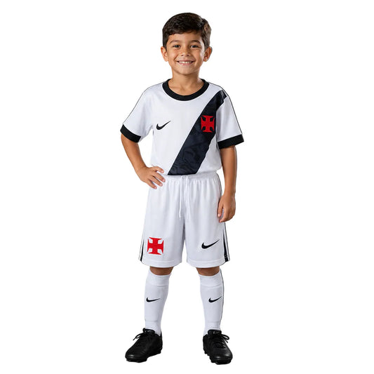 Kit Infantil Vasco Away 26/27 - Branco