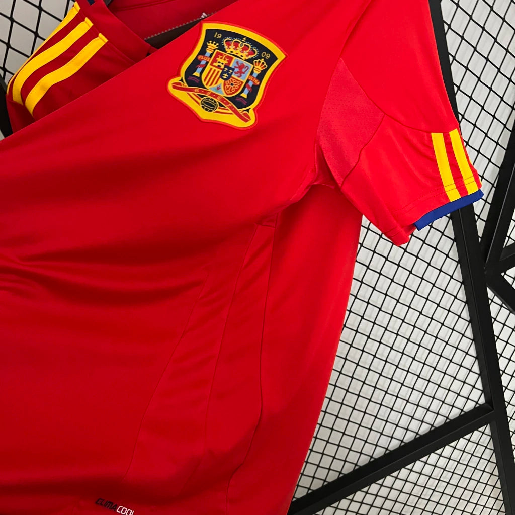 Espanha Home Retrô 2010 Adidas - Vermelho