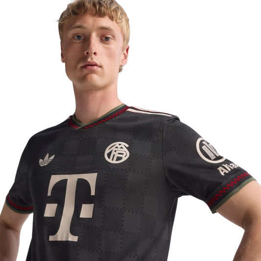 Bayern de Munique Third 25/26 Jogador Adidas - Preto