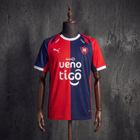 Cerro Porteño Home 26/27 Torcedor Puma - Vermelho e Azul