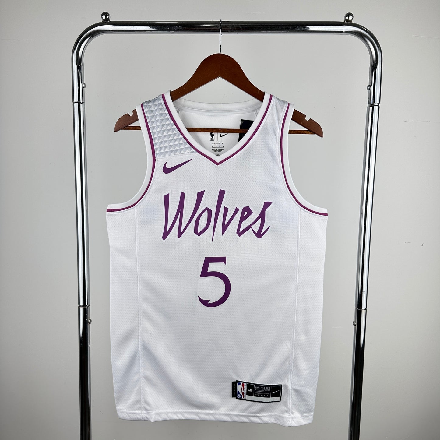 Regata Minnesota Timberwolves Masculina - Branca
