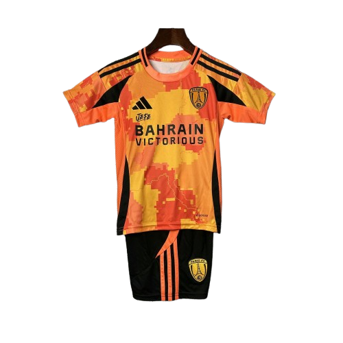 Kit Infantil Paris FC Third 25/26  - Laranja