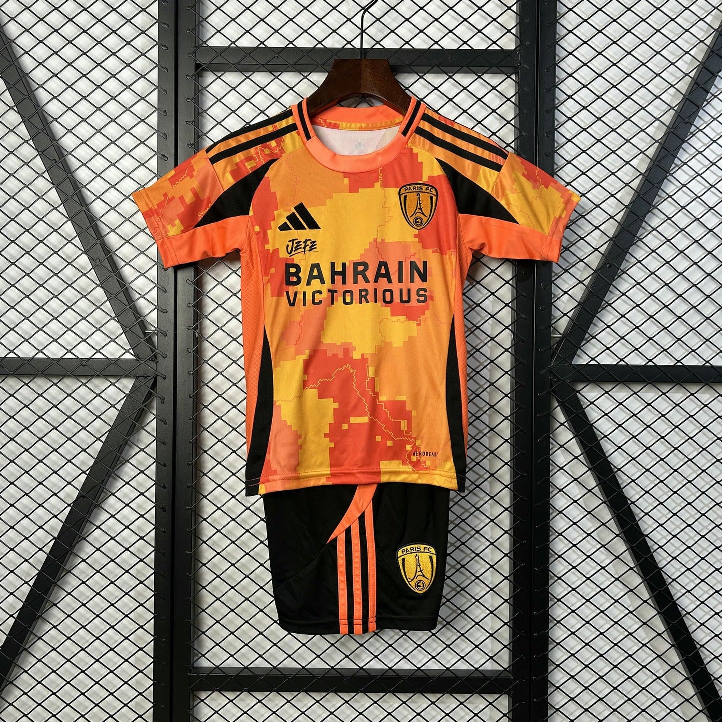 Kit Infantil Paris FC 25/26  - Laranja