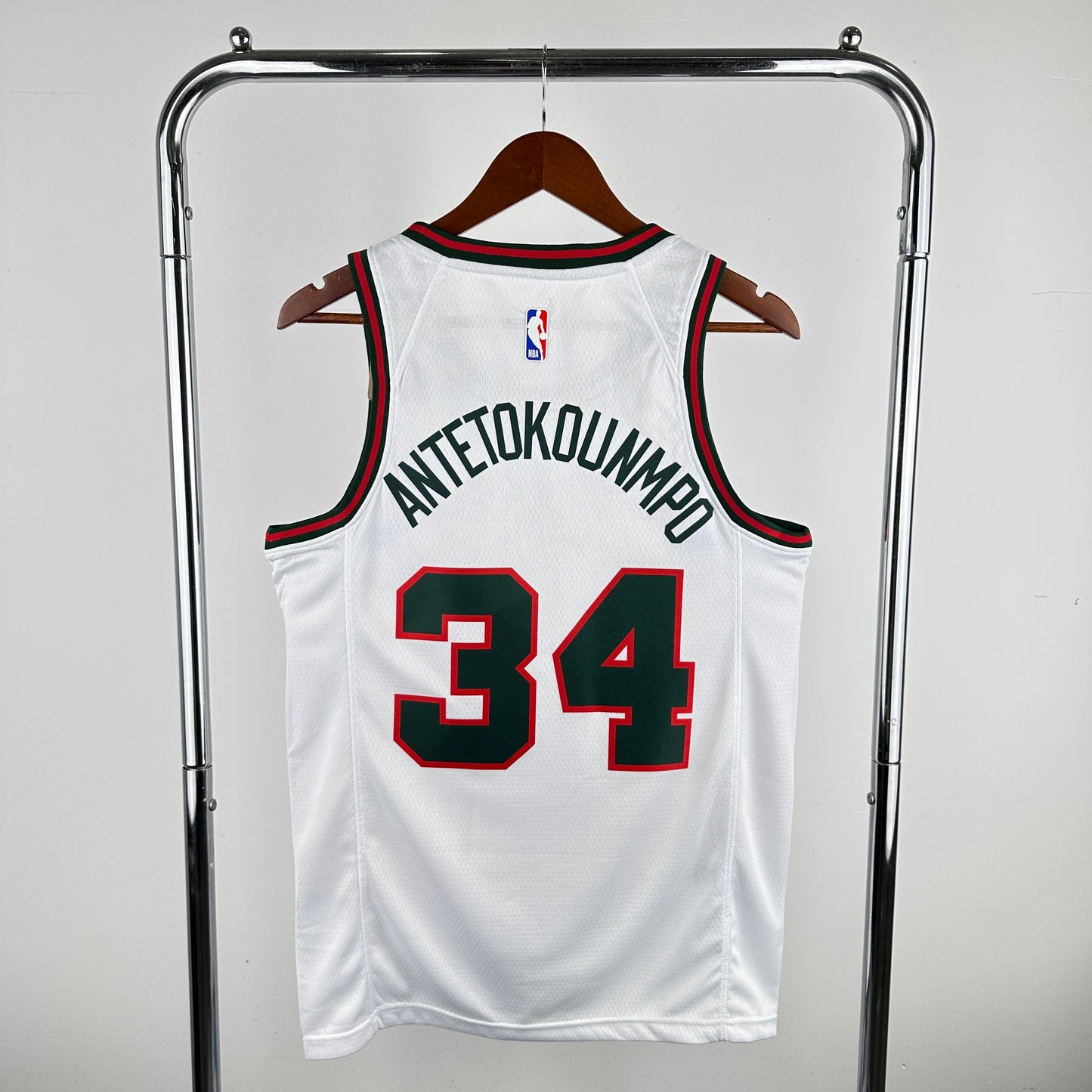 Regata Milwaukee Bucks Masculina - Branca