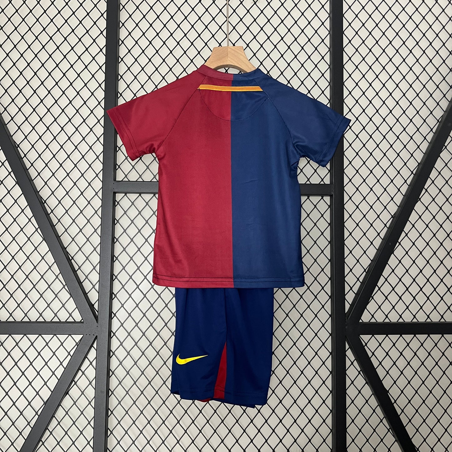 Kit Infantil Barcelona Home Retrô 08/09 Nke - Grená