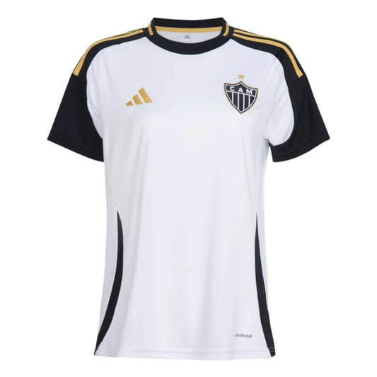 Atlético Mineiro Away 25/26 Adidas Feminina - Branca