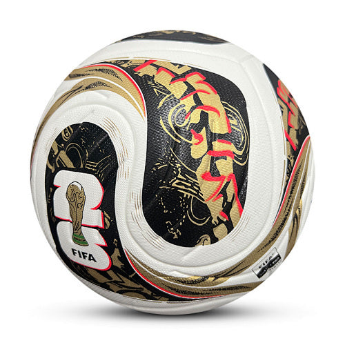 Bola Trionda Final da Copa do Mundo 2026 - Branca e Dourada