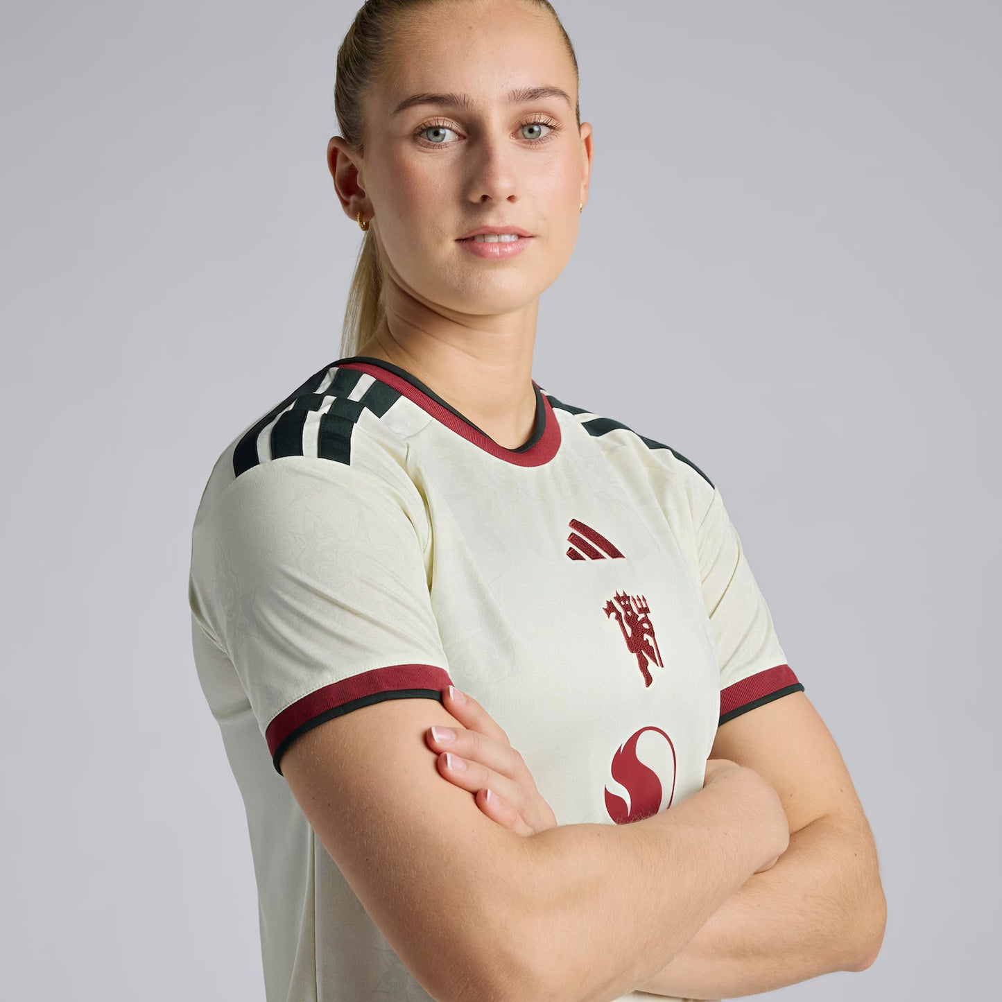 Manchester United Third 26/27 Feminina Adidas - Branca