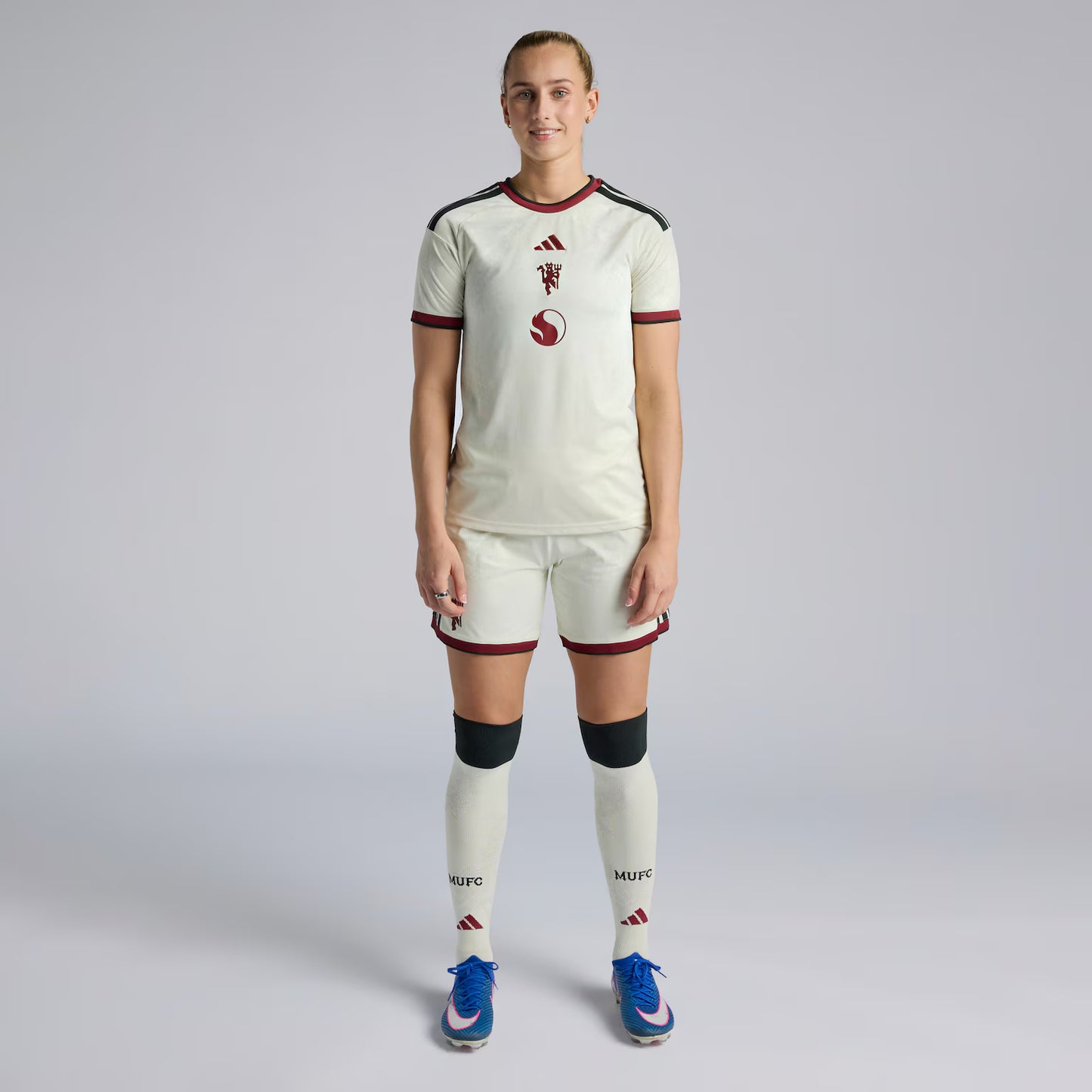 Manchester United Third 26/27 Feminina Adidas - Branca