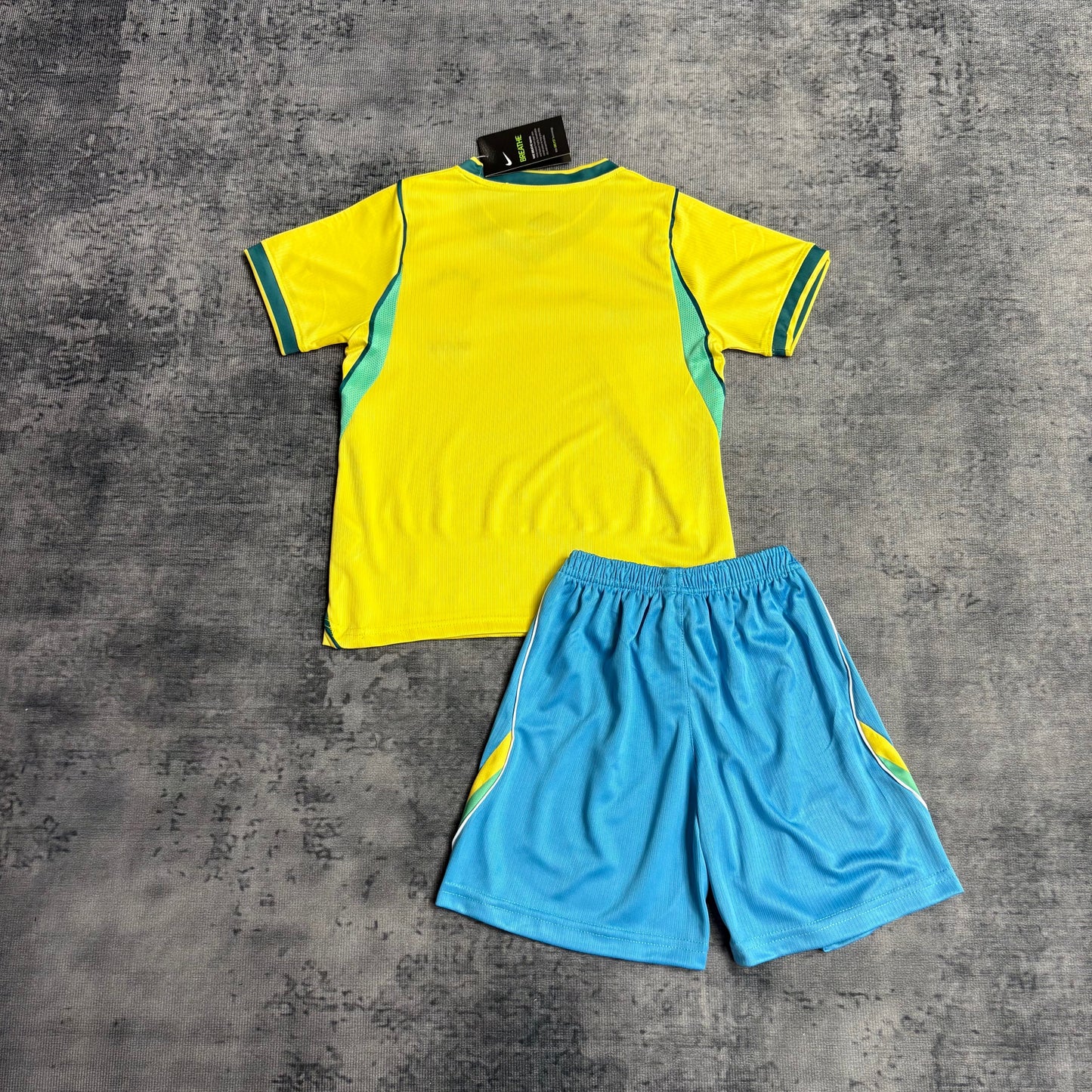 Kit Infantil Brasil Home 26/27 Feminina - Amarela