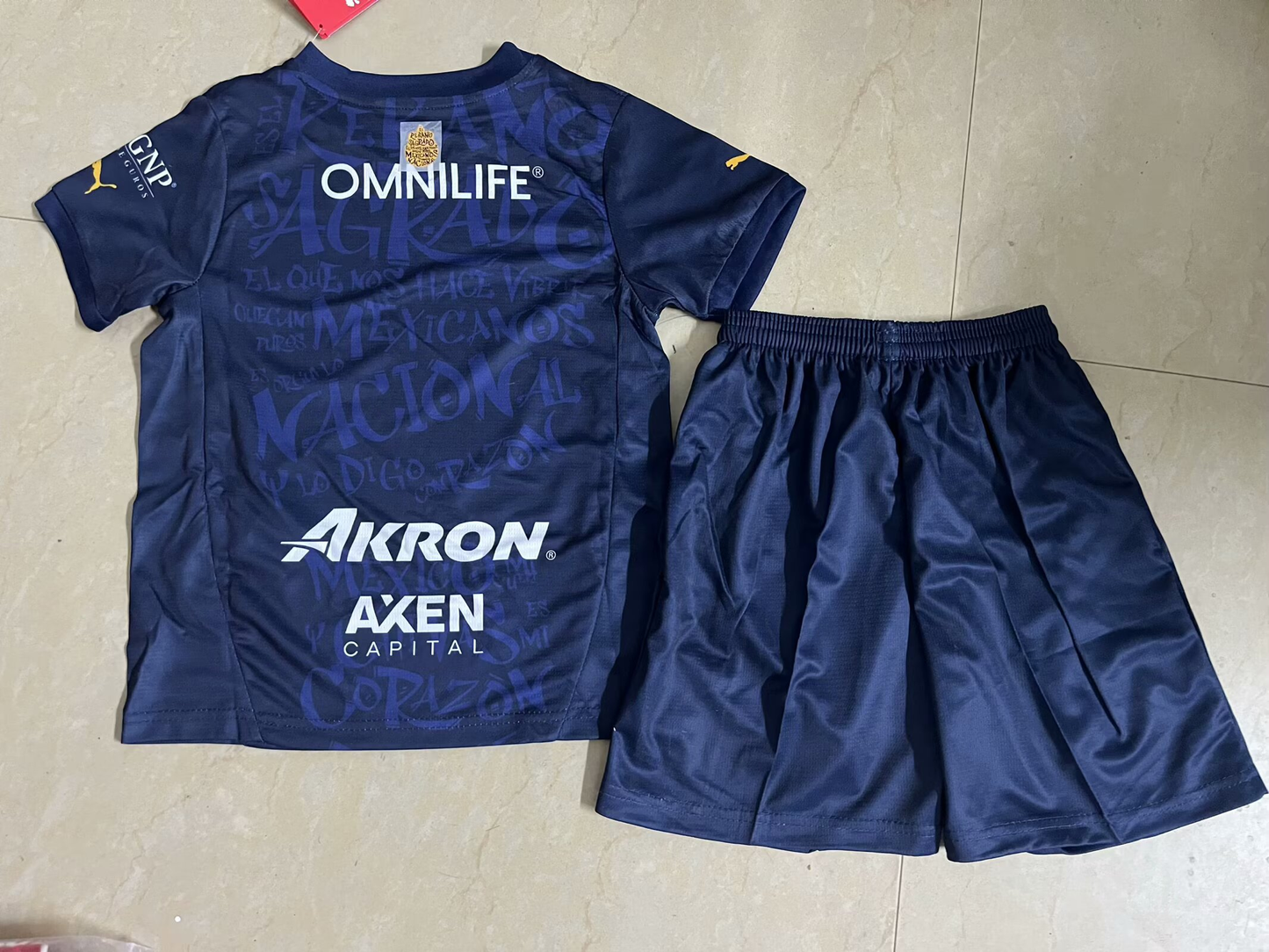Kit Infantil Chivas Guadalajara Away 25/26  - Azul