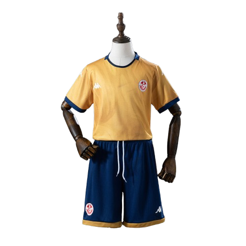 Kit Infantil Tunisia Third 26/27 - Dourado