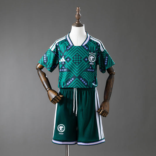 Kit Infantil Arabia Saudita Home 26/27 - Verde