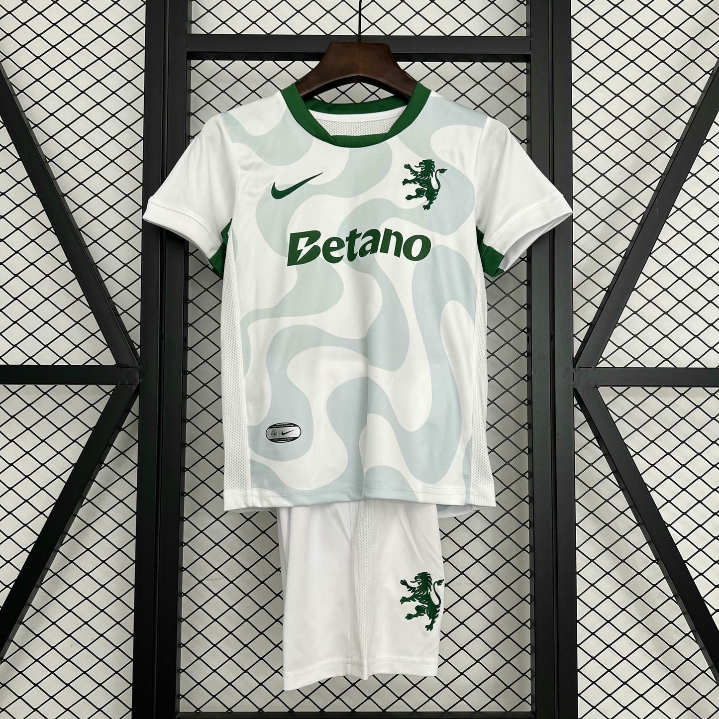 Kit Infantil Sporting Away 25/26 - Branca
