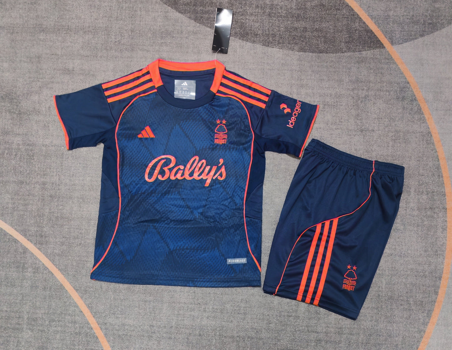 Kit Infantil Nottingham Forest Third 25/26  -  Azul